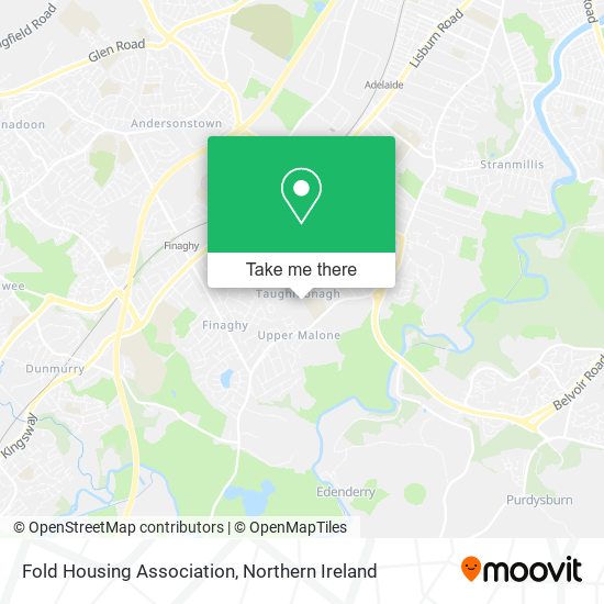 Fold Housing Association map
