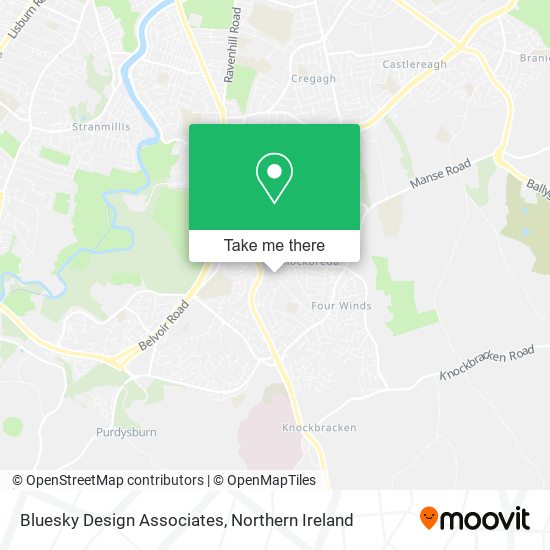 Bluesky Design Associates map