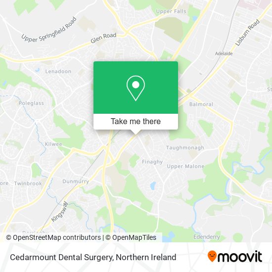 Cedarmount Dental Surgery map