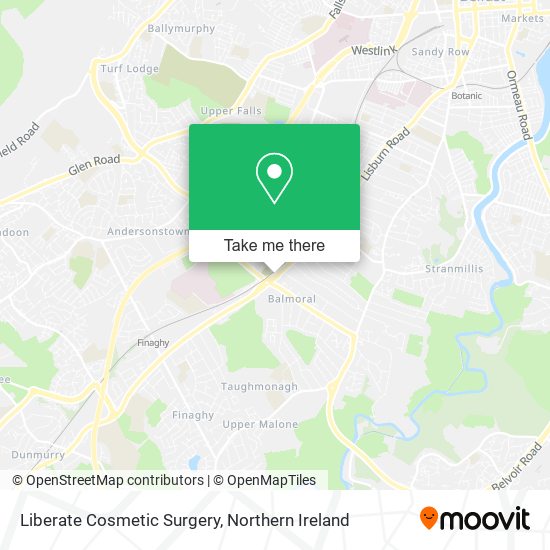 Liberate Cosmetic Surgery map