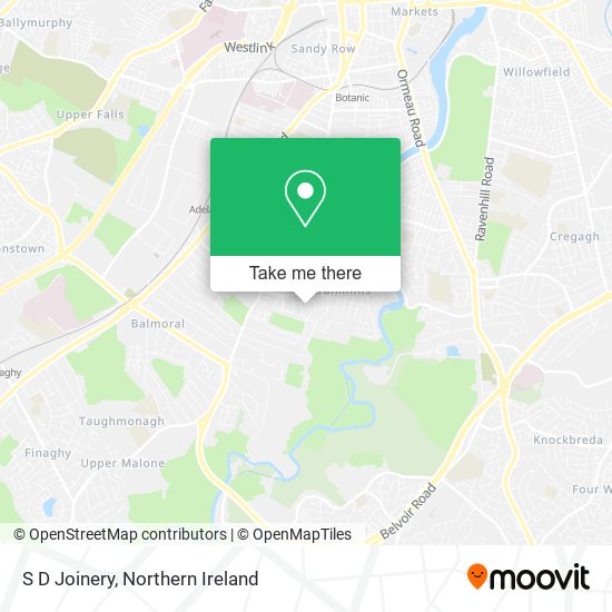 S D Joinery map