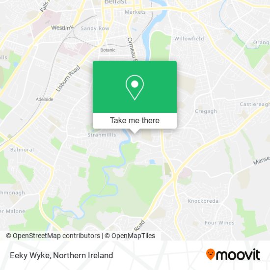 Eeky Wyke map
