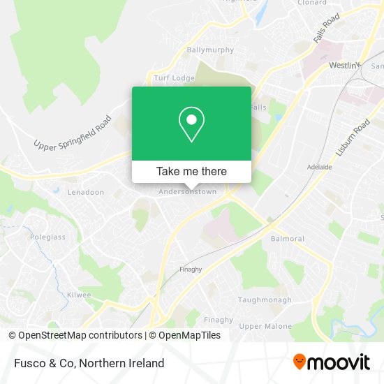 Fusco & Co map