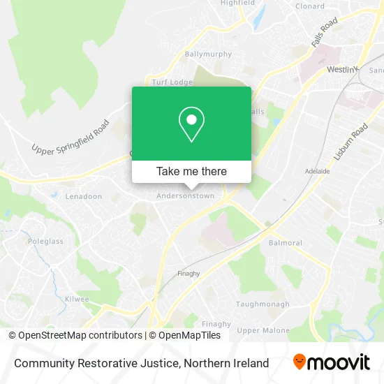 Community Restorative Justice map