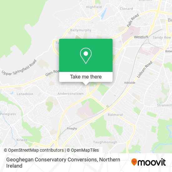 Geoghegan Conservatory Conversions map