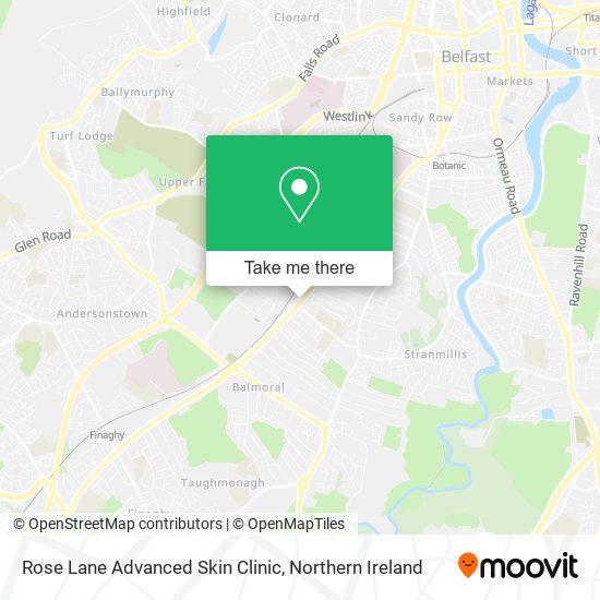 Rose Lane Advanced Skin Clinic map