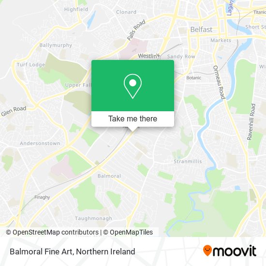 Balmoral Fine Art map