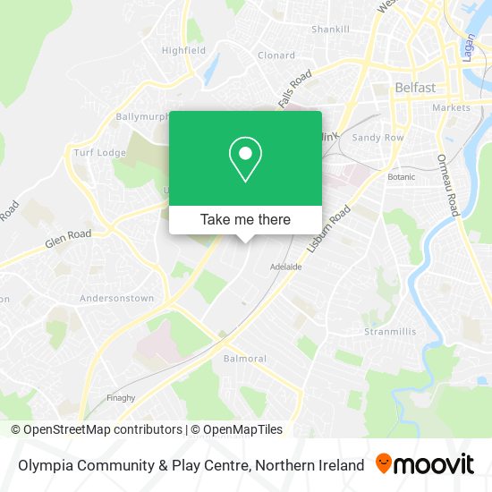 Olympia Community & Play Centre map