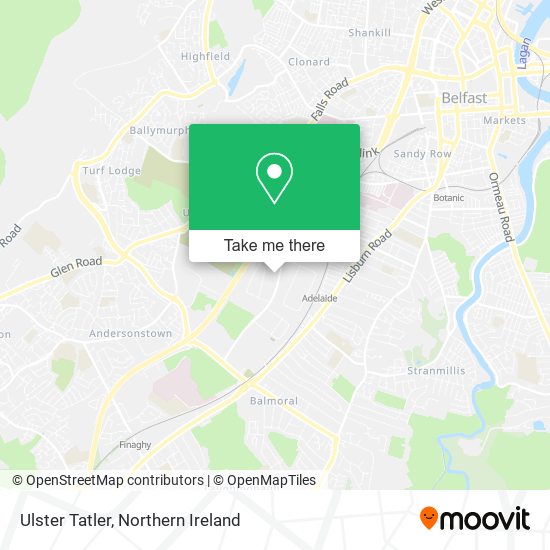 Ulster Tatler map