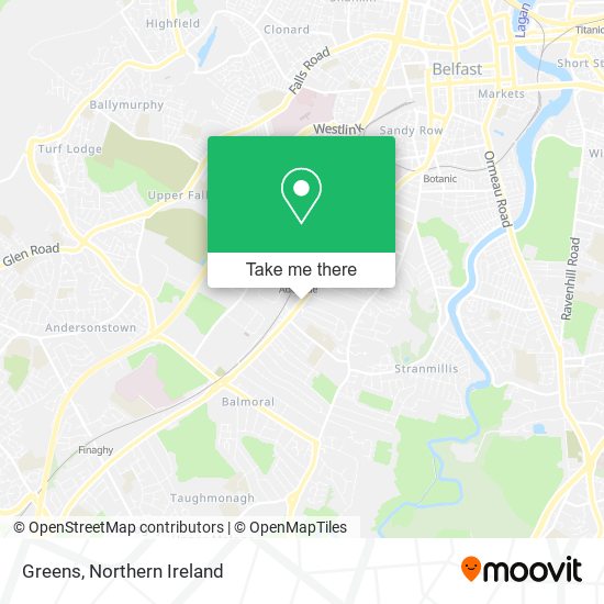Greens map