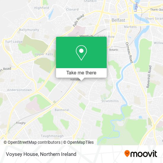 Voysey House map