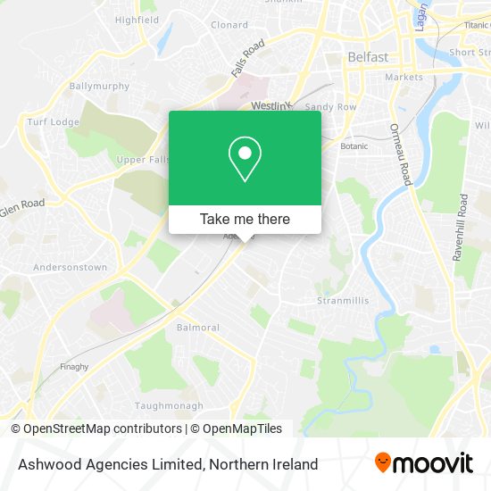 Ashwood Agencies Limited map