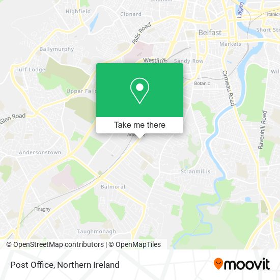 Post Office map