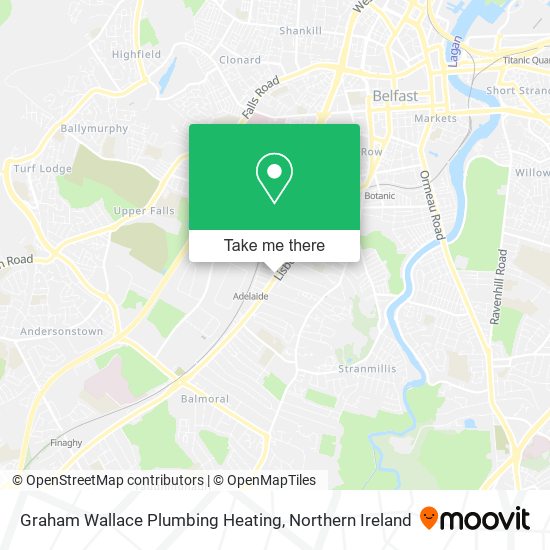 Graham Wallace Plumbing Heating map