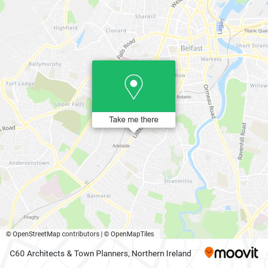 C60 Architects & Town Planners map