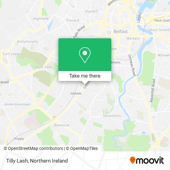 Tilly Lash map