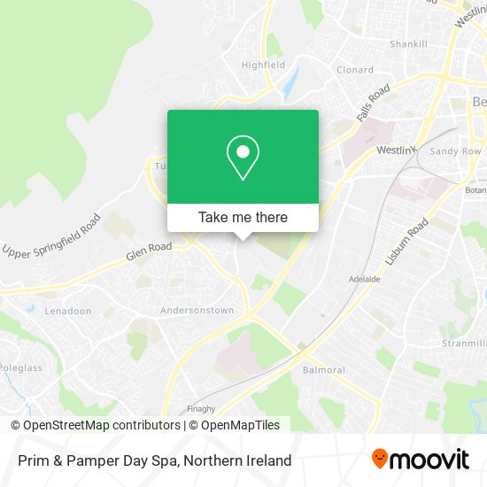 Prim & Pamper Day Spa map