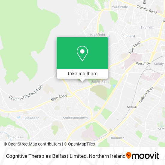 Cognitive Therapies Belfast Limited map