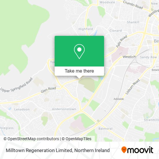 Milltown Regeneration Limited map