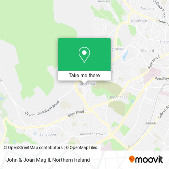 John & Joan Magill map