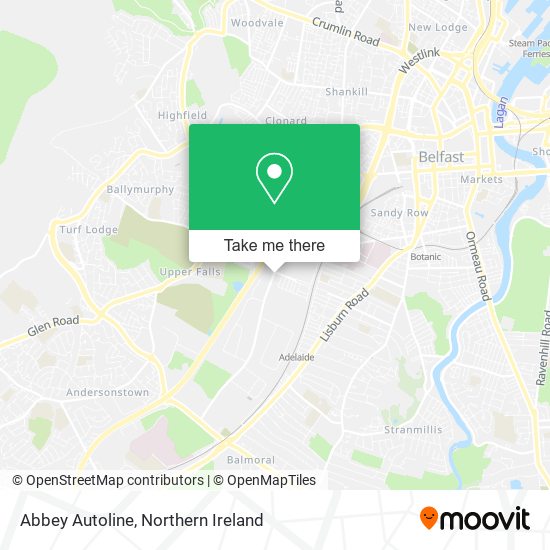Abbey Autoline map