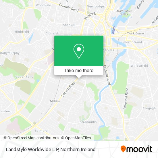 Landstyle Worldwide L P map