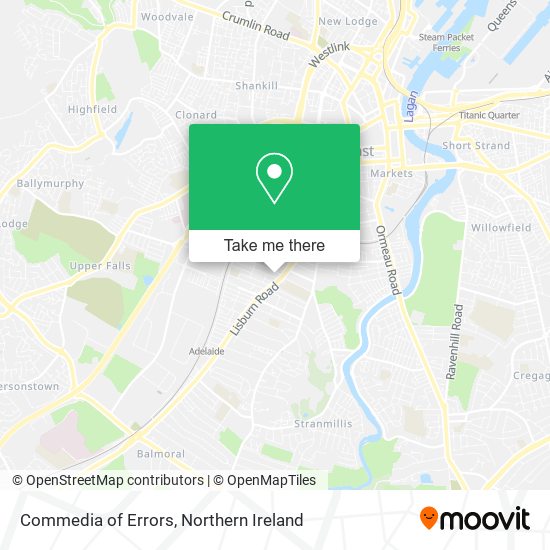 Commedia of Errors map