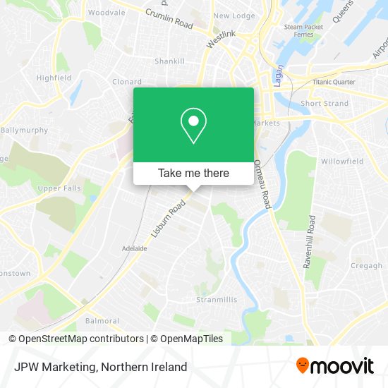 JPW Marketing map