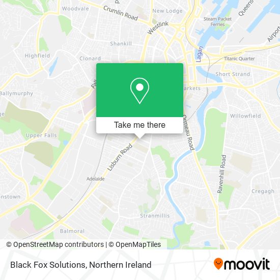 Black Fox Solutions map