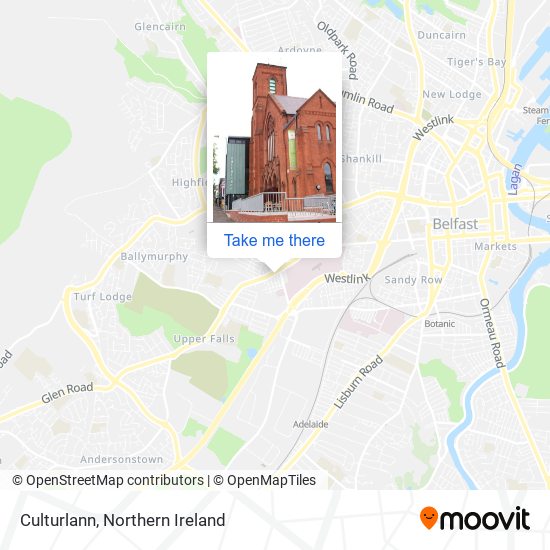 Culturlann map