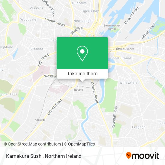 Kamakura Sushi map