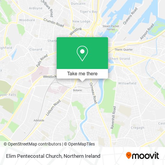 Elim Pentecostal Church map