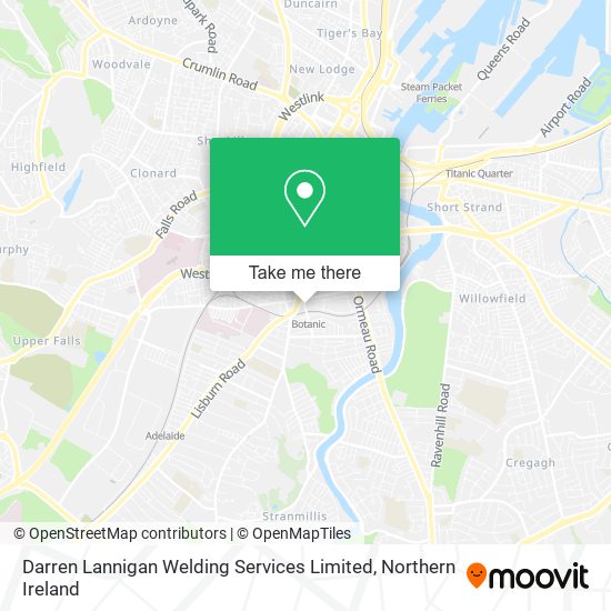 Darren Lannigan Welding Services Limited map