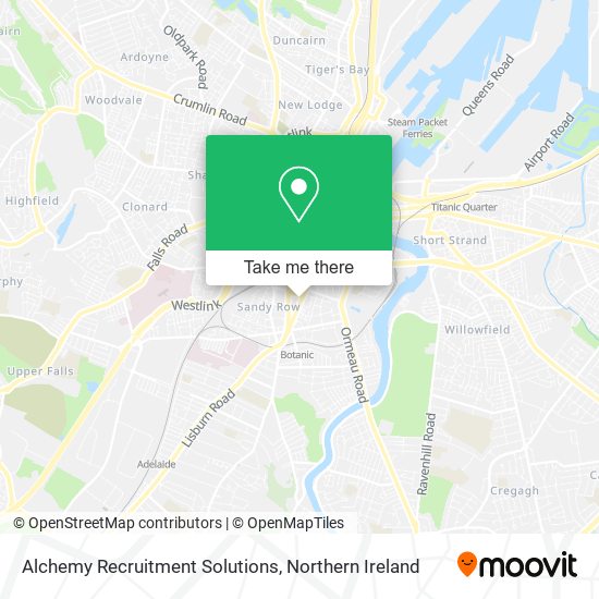 Alchemy Recruitment Solutions map