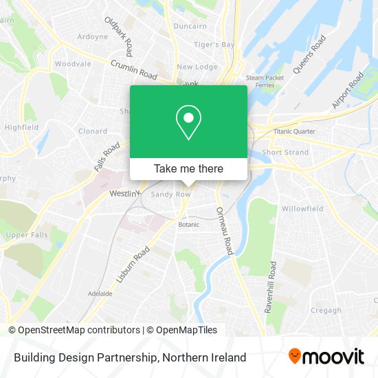 Building Design Partnership map