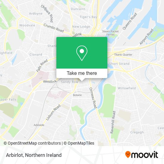 Arbirlot map