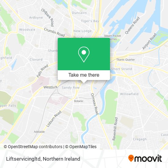 Liftservicingltd map
