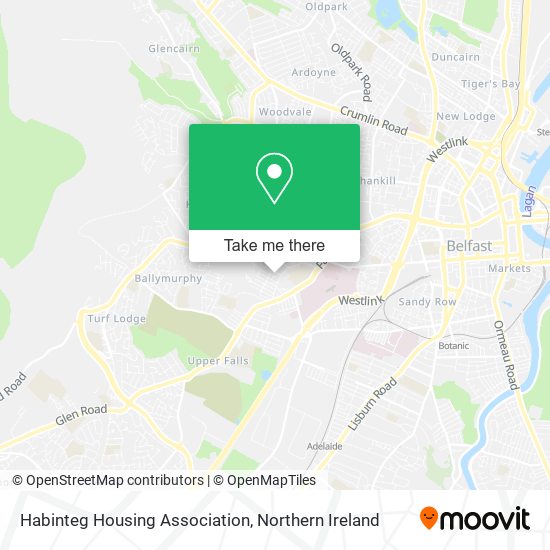 Habinteg Housing Association map