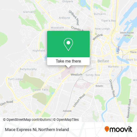 Mace Express Ni map