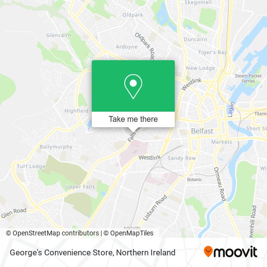 George's Convenience Store map