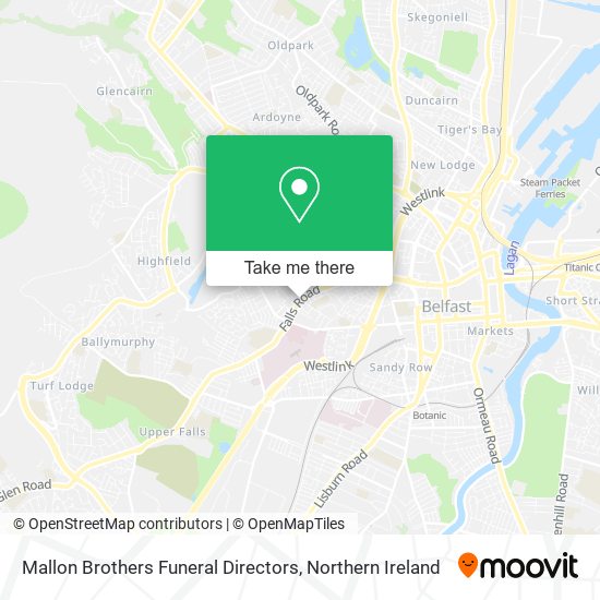 Mallon Brothers Funeral Directors map
