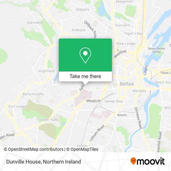 Dunville House map