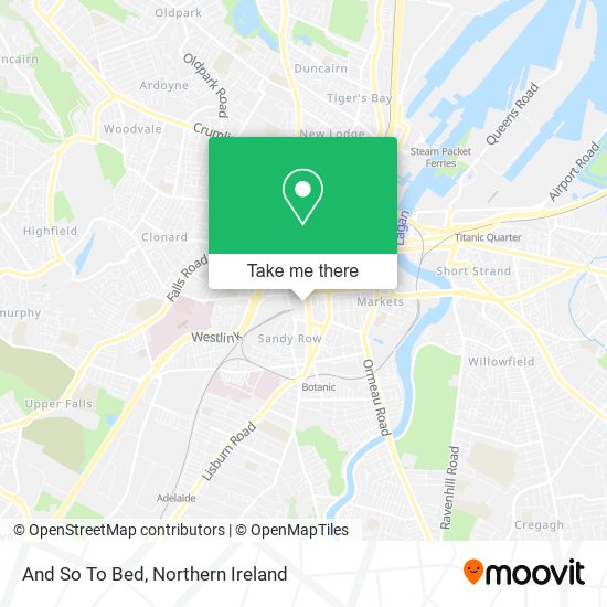 And So To Bed map