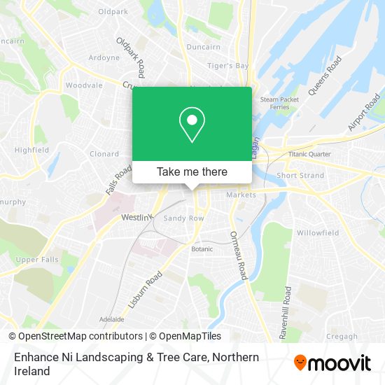 Enhance Ni Landscaping & Tree Care map