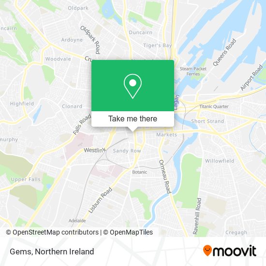 Gems map