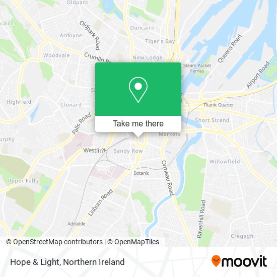 Hope & Light map
