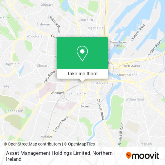 Asset Management Holdings Limited map