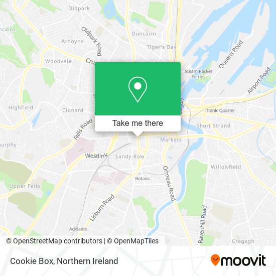 Cookie Box map