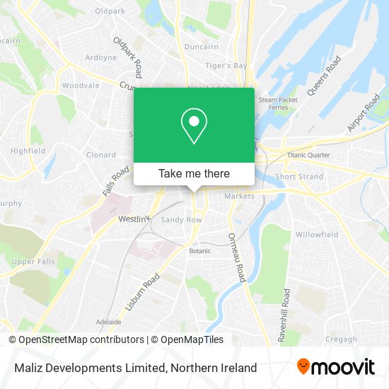 Maliz Developments Limited map