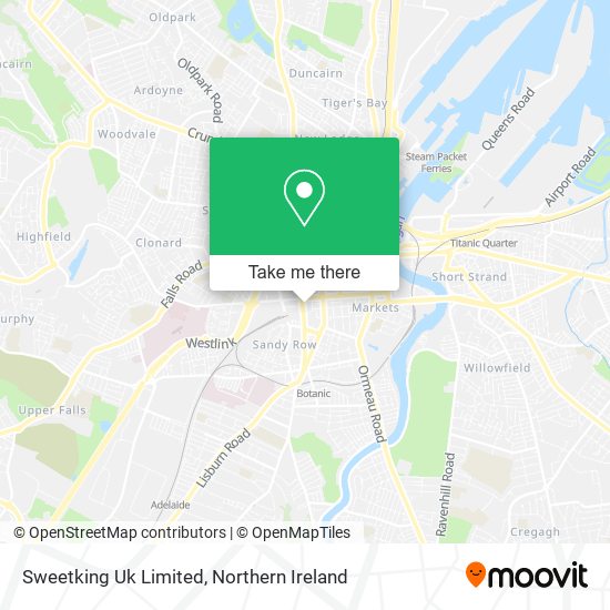 Sweetking Uk Limited map